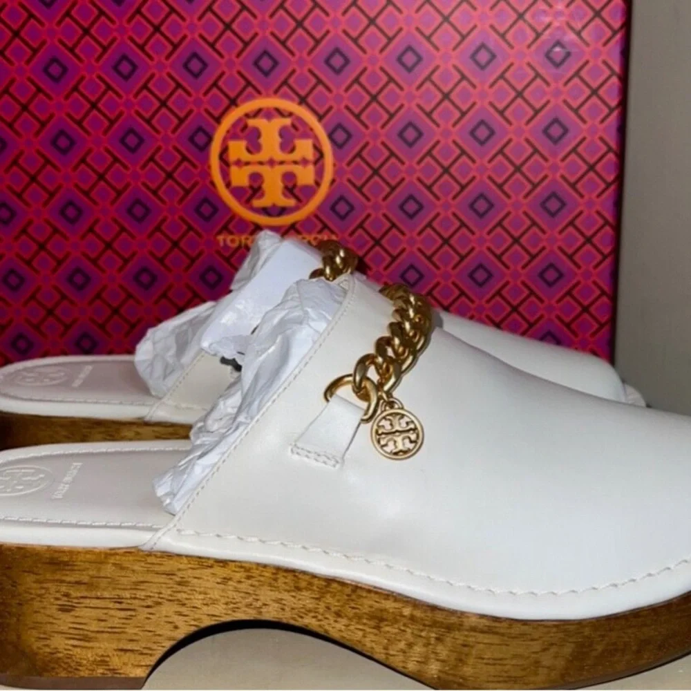 ❤️❤️ TORY BURCH Mini Benton Clog with Charm❤️❤️new with tag